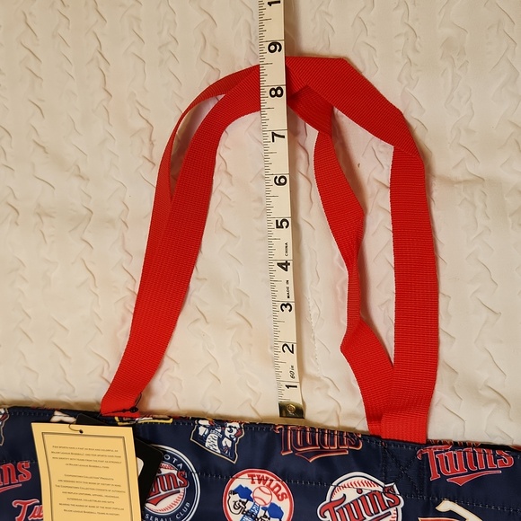 Minnesota Twins MLB Loudmouth Cooperstown Retro Tote Bag NWT - Picture 5 of 9